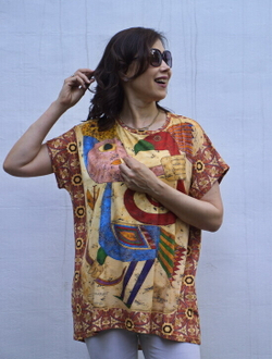 Футболка по мотивам живописи Виктора Браунера