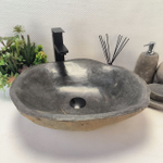 Раковина из речного камня RS-63904 (49*42*15) 0122