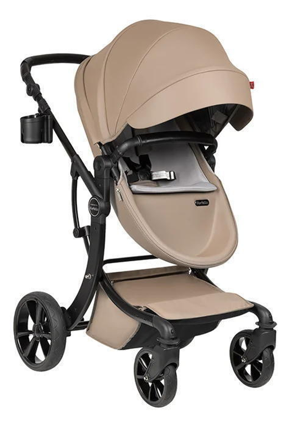 Детская коляска трансформер Aimile Spring какао