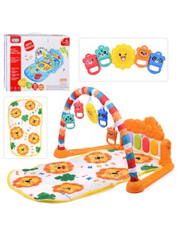 Коврик развивающий для малышей свет и звуковые эффекты (368-82O)