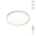DK6510-WH Накладной светильник, LED, 40W, IP 20, 3000K - 6500K, белый, металл, полимер
