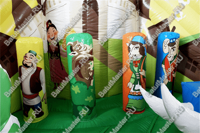 Коммерческий надувной батут "Традиции Татарстана"