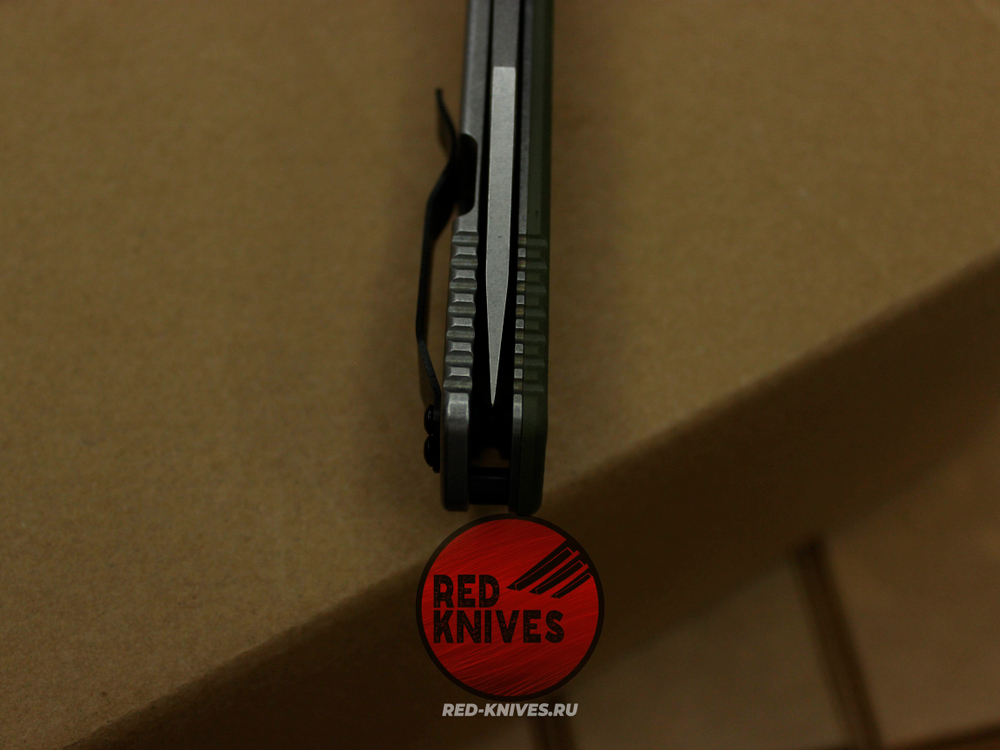 Нож Zero Tolerance 0620 Emerson Tanto OD GREEN - клинок стоунвош