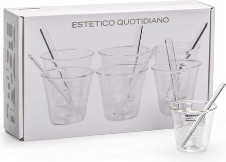 Набор кружек Seletti Estetico Quotidiano, 6 предметов, 5,8 см, стекло