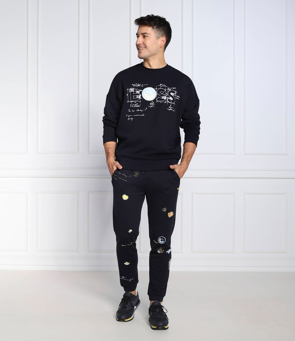 Худи BOSS GREEN - темно-синий(50471934)