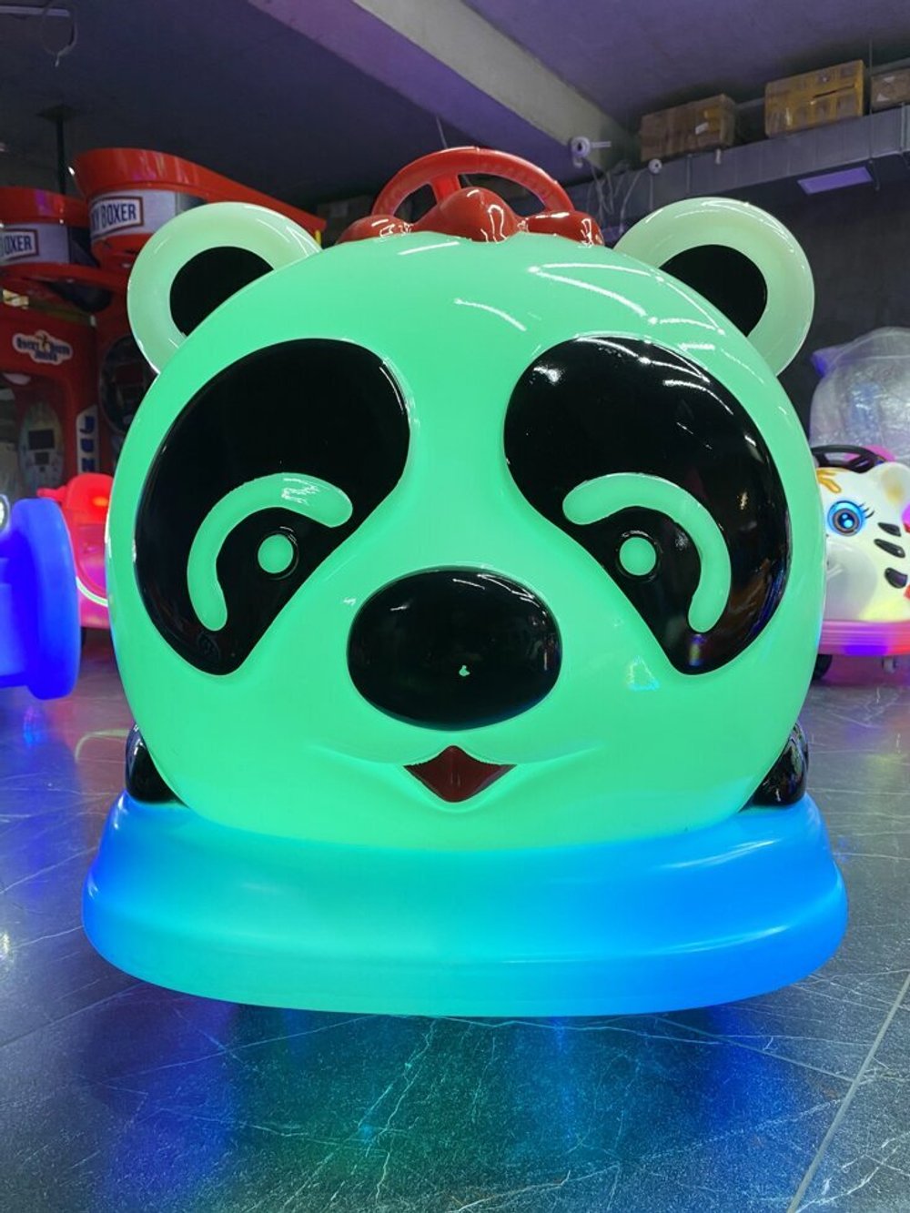 Прокатный аттракцион «Панда» Электромобиль