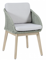 Комплект обеденной деревянной мебели на 6 персон Tagliamento Madrague, светлый тик, бежевый