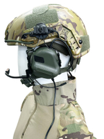 COMMUNICATION HEADSET V" тактические наушники для стрельбы/съемный микрофон (для крепления на шлем)