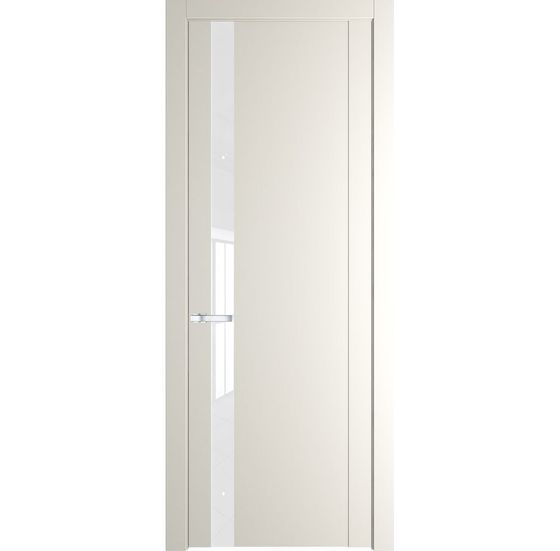 Межкомнатная дверь эмаль Profil Doors 1.2P перламутр белый стекло лак классик