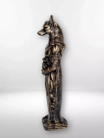 Коллекционная алтарная фигурка статуэтка Бог Анубис оберег