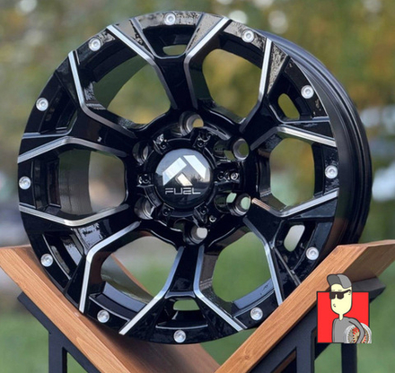 Комплект дисков Fuel Off-Road 15x8 et-10 6x139.7