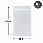 Пакет Zip-Lock 25*35 см матовый 80 мкм