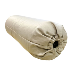 Валик из гречихи хлопковый чехол с завязками