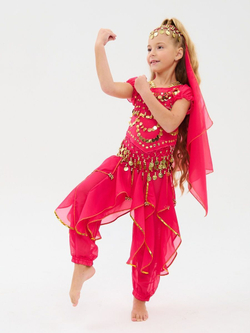 Костюм для восточных танцев Шахерезады 4 предмета