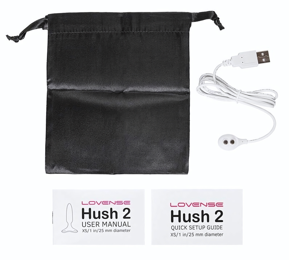 Черная анальная вибропробка HUSH 2 Size S - 12,1 см. (Цвет: черный)