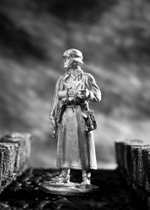 Оловянный солдатик Немецкий солдат (жандармерия)