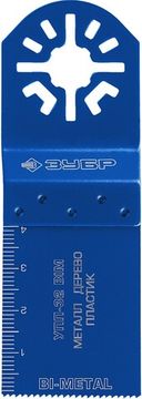 ЗУБР УПП-32 BIM UniLock, 32 x 40 мм, OIS-хвост., насадка универсальная прямая пильная, Профессионал (15561-32)