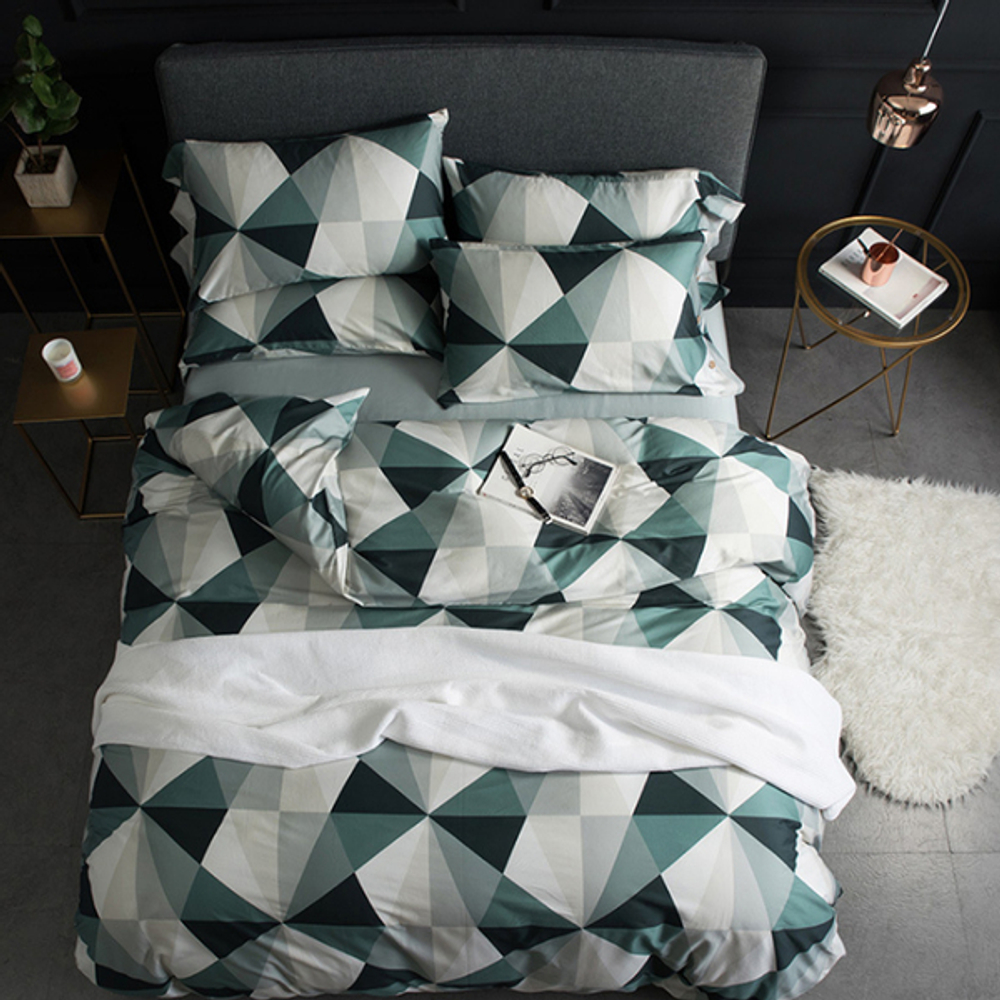 Постельное белье 1,5 поплин Орхидея 1715