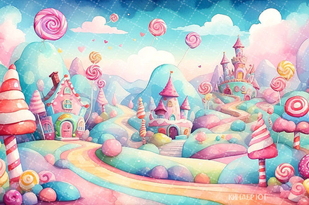 Фотофон "Сладости" арт. ФФ910-8