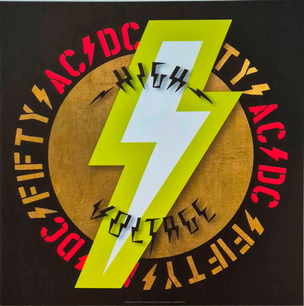 AC/DC / High Voltage (50th Anniversary)(Coloured Vinyl)(LP)