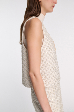 Блузка с пайетками