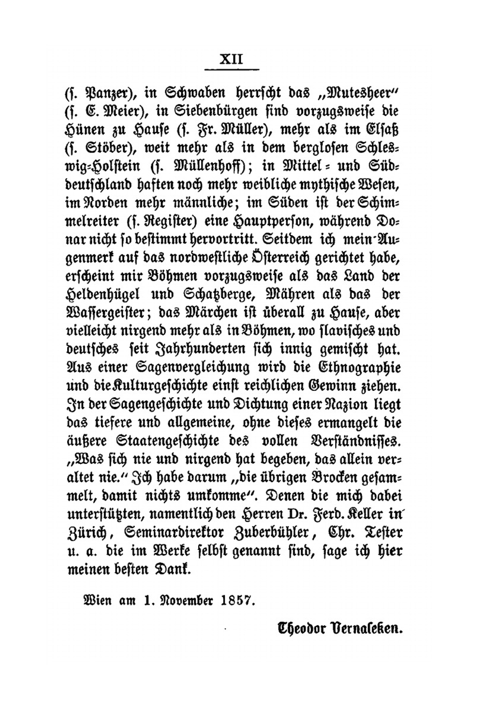 Alpensagen. Volksüberlieferungen Aus Der Schweiz, Aus Vorarlberg, Kärnten, Steiermark, Salzburg, Ober- Und Niederösterreich | Theodor Vernaleken