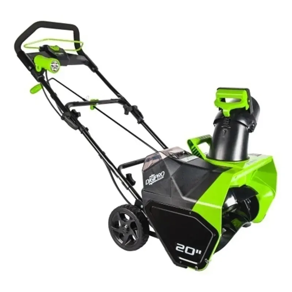 Greenworks GD40ST 40В аккумуляторный снегоуборщик (без АКБ и ЗУ) ковш 51 см, выброс 6 м 2600007