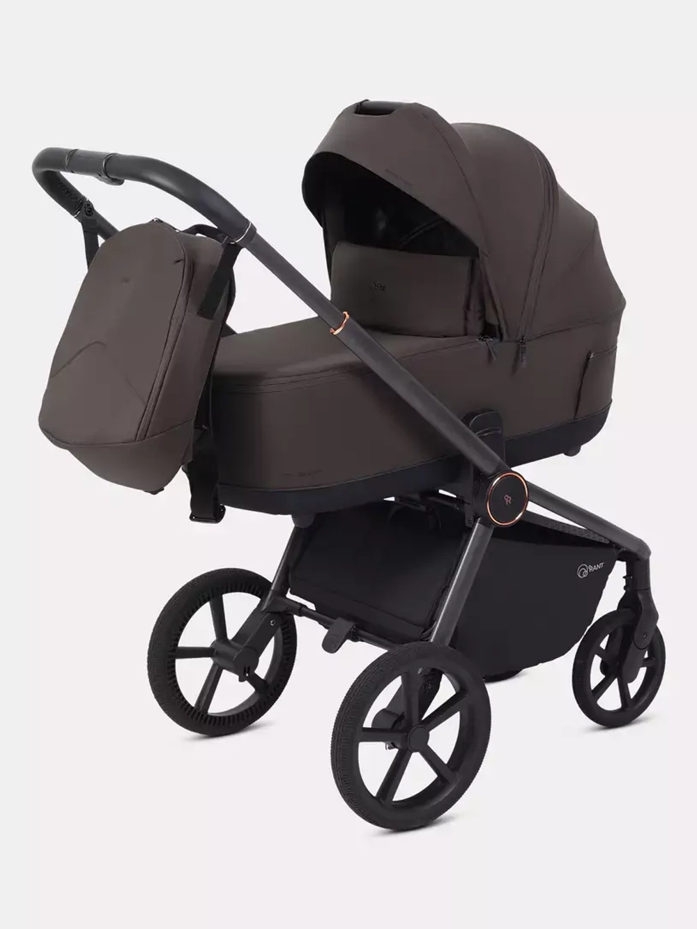 Коляска 2 в 1 Rant Flex Soft Therm Shine brown