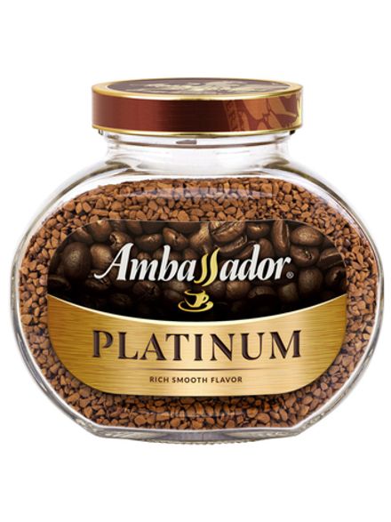 Кофе растворимый Ambassador Platinum 95 г