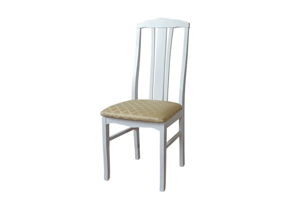 Стул С-2 белый/андрис бежевый