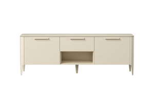 Тумба Type oak под ТВ ширина 160 см (молочный)