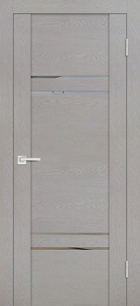 Дверь PST-5 / Цвет серый ясень / Зеркало тонированное / Двери PROFILO PORTE