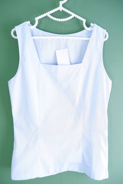 Топ для делового стиля, визуально 46 размер