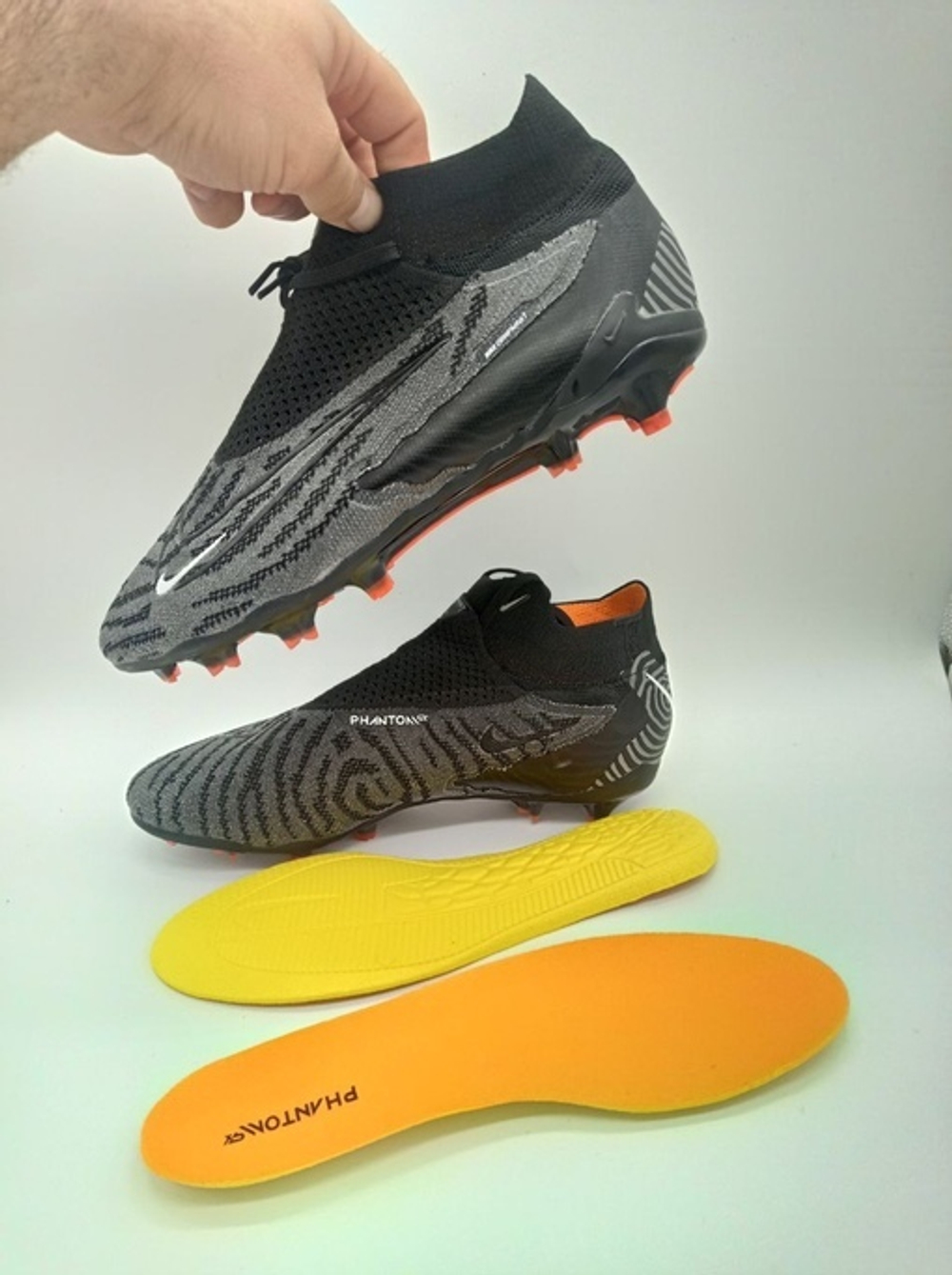 Бутсы Nike Phantom GX Elite FG (Черный)