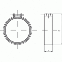 Быстроразъемный хомут FCCr-315