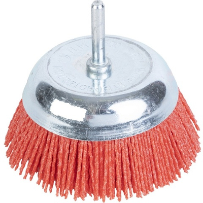 Щетка ELITECH чашечная со шпилькой для дрели 100 мм   1820.154700