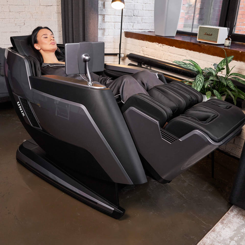 Массажное кресло Unix Afelia Black