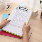 Папка-планшет DELI "RIO" А4, пластиковая, ассорти