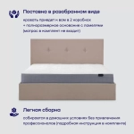 Кровать BuyRelax (велюр, без ПМ)