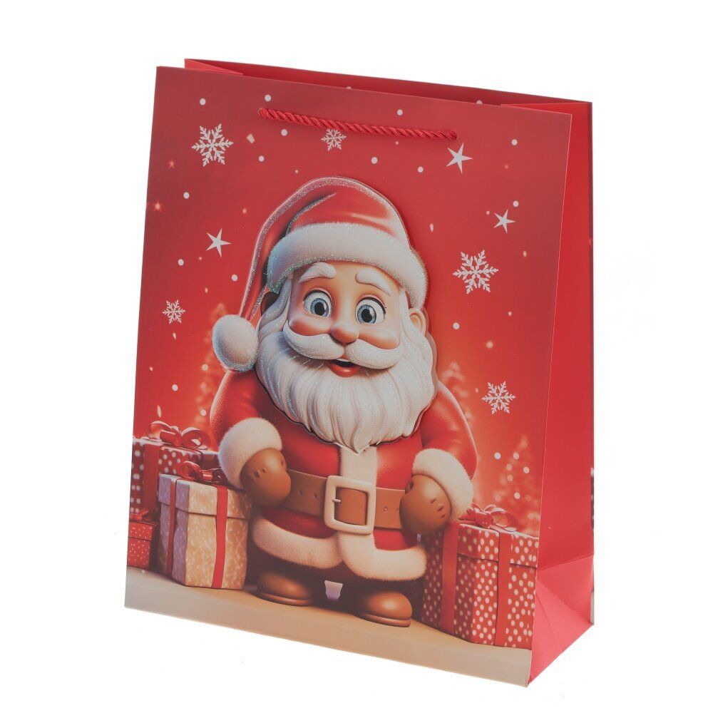 GAEM Пакет подарочный (бумага 210г/м2, блок микс 12шт), L26 W10 H32 см, 4в.