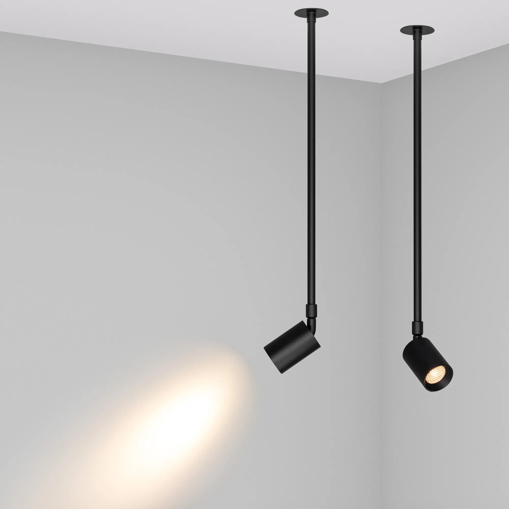 Светильник LGD-PERISCOPE-R55-9W Warm3000 (BK, 24 deg, 230V) (Arlight, IP40 Металл, 5 лет) 045203