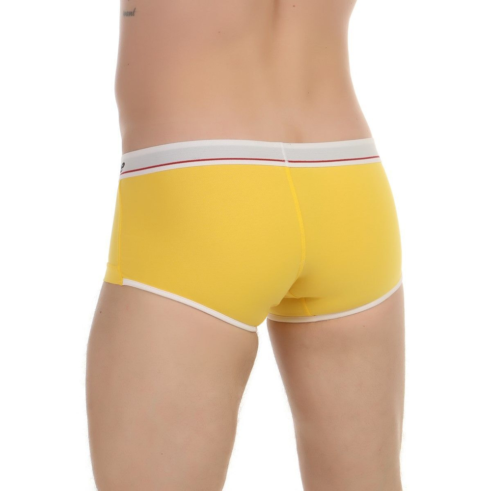 Желтые трусы-хипсы с контрастной отделкой Movere (Размер: L) (Цвет: желтый)