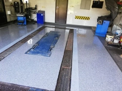 полимерные флоки для наливных полов микс:серый, черный, белый (1-3мм)