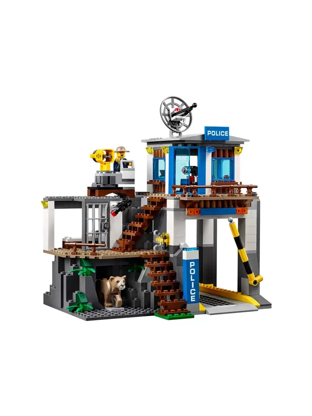 Конструктор Сити Полицейский участок в горах