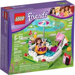 LEGO Friends: Маленький бассейн Оливии 41090 — Olivia's Garden Pool — Лего Френдз Друзья Подружки