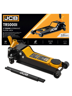 Домкрат подкатной гидравлический 5т JCB JCB-TR50001