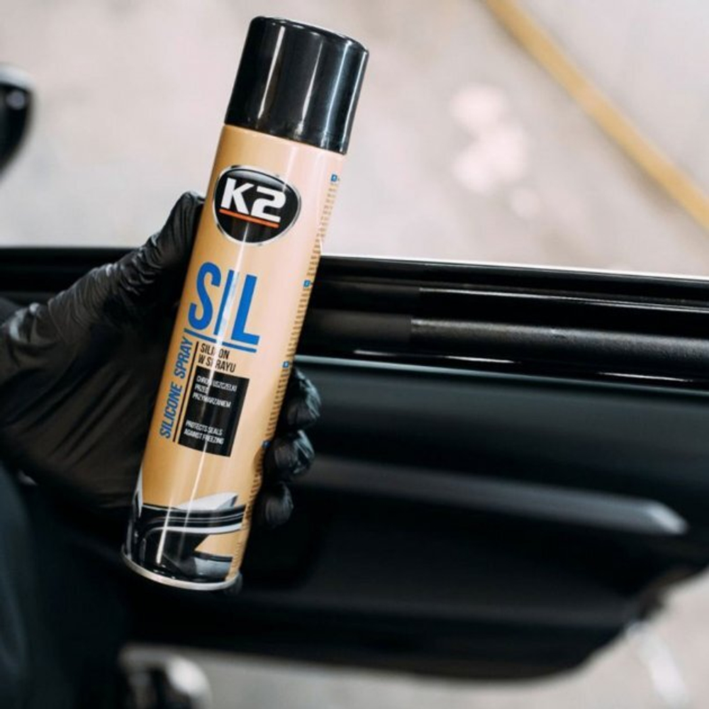 СПРЕЙ СИЛИКОНОВЫЙ К2 SIL СПРЕЙ - 100% 300МЛ