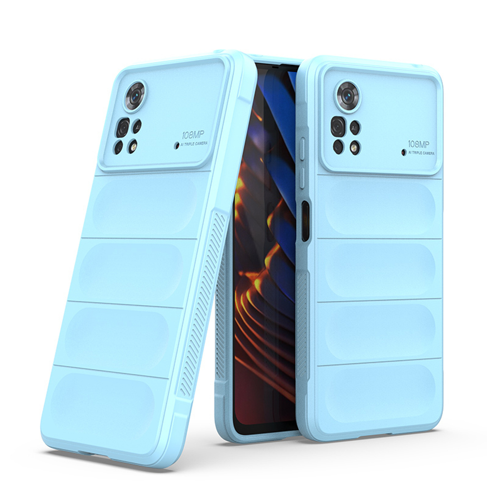 Противоударный чехол Flexible Case для Xiaomi Poco X4 Pro 5G