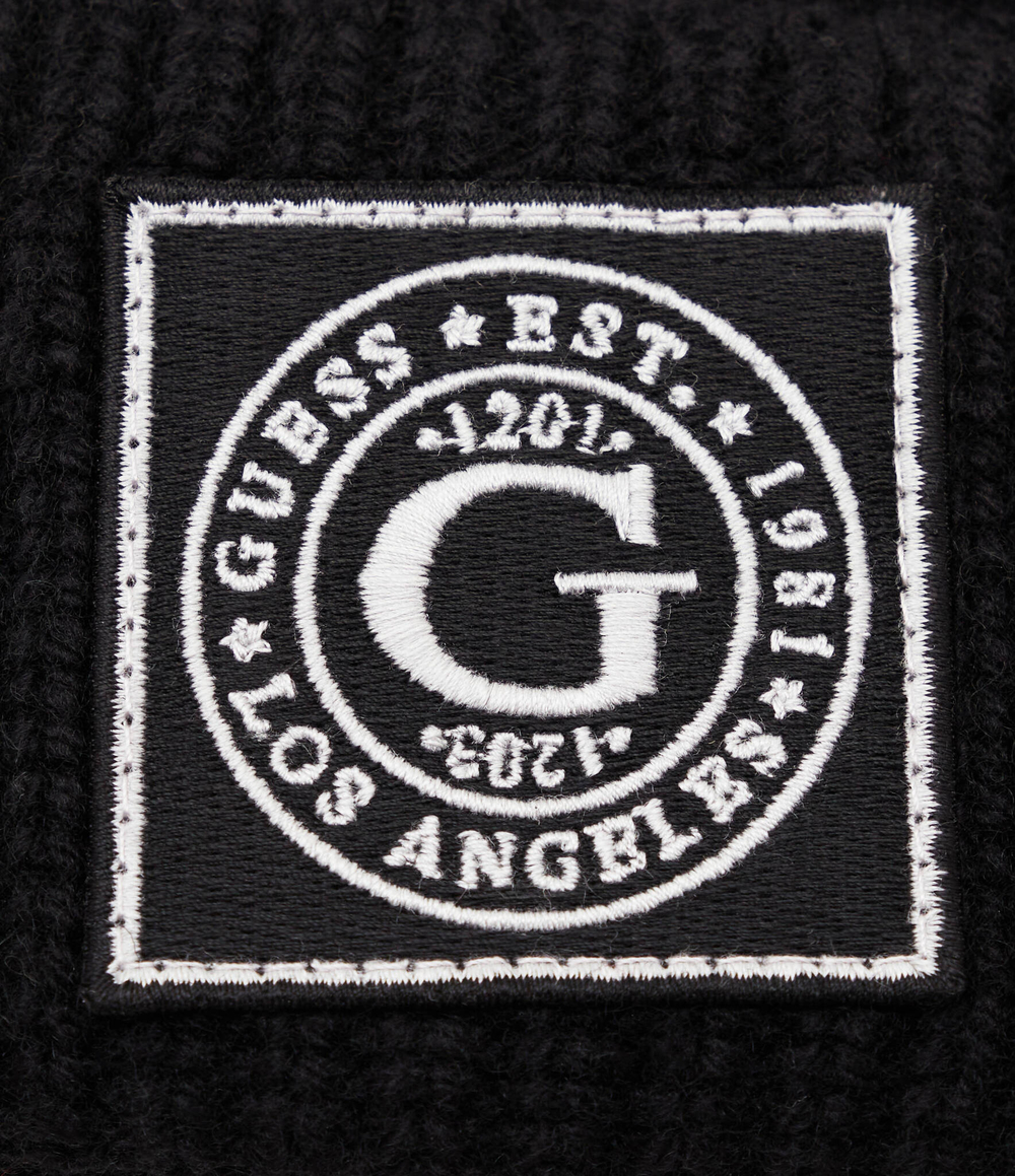 Шапка HUNTER RIBBED GUESS - черный(M3BZ11 Z2W00)