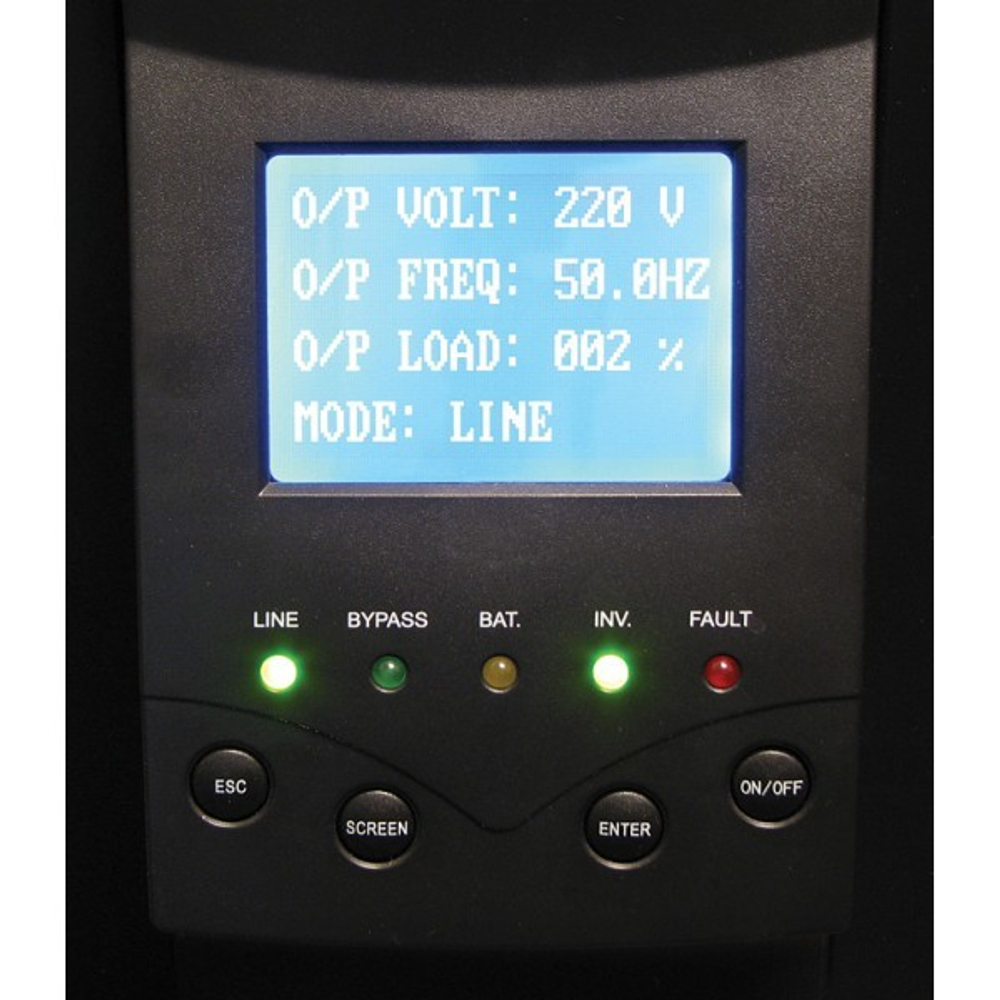 ИБП с двойным преобразованием N-Power Power-Vision Black 30 3/1 ─ ИБП 3ф/1ф 30 кВА online
